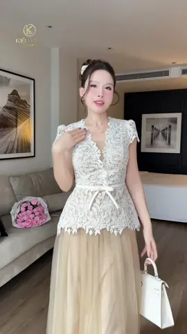 Xinh xắn dịu dàng cho các tiểu thơ 😍 Kiều Linh ra mắt đủ 3 màu sản phẩm lunn ❤️ #kieulinhstore6868 #vaydutiecsangchanh #vaythietkecaocap #xuhuong #vayxinhmoingay 