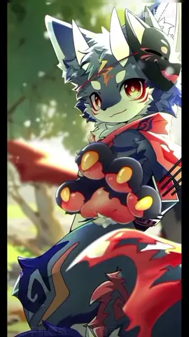 #kemonofurry #animation make it your phone wallpaper 😼