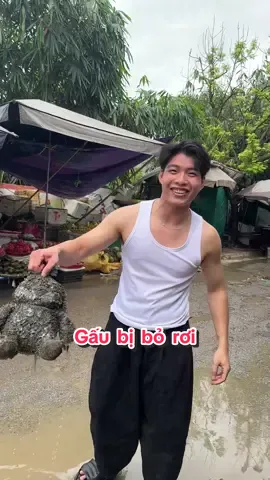 Gấu xinh nhà ai bỏ đây ạ? #cleanz #donnha 