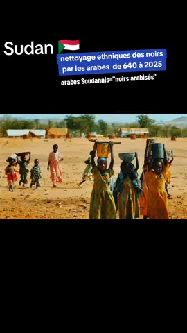 De 640 à 652… les Arabes musulmans venus d’Égypte envahissent la Nubie, le Soudan actuel, alors dominée par les royaumes chrétiens Noirs Nubiens et les peuples animistes. Ils échouent militairement mais imposent en 652 le traité de Baqt : chaque année, les Noirs Nubiens doivent livrer des esclaves aux Arabes. Début du nettoyage ethnique et de la traite négrière islamique. De 800 à 1200… infiltration. Marchands arabes s’installent, épousent de force des femmes locales. Les peuples noirs Nubiens et animistes sont islamisés par la violence, l’esclavage et l’assimilation forcée. De 1200 à 1500… chute des royaumes noirs Makurie et Alodie. Les Arabes génocidaires détruisent églises et traditions. Les Nubiens chrétiens et les peuples animistes sont persécutés et arabisés de force. De 1820 à 1885… colonisation turco-égyptienne. Les Ottomans et les Arabes égyptiens musulmans lancent une traite massive. Des centaines de milliers de Noirs du Soudan – Nubiens, Four, Nuba, Dinka, Shilluk – sont réduits en esclavage et envoyés en Égypte et au Moyen-Orient. De 1881 à 1898… le démon fanatique djihadiste arabe Muhammad Ahmad al-Mahdi lance une guerre sainte. Les populations noires Dinka, Nuer, Shilluk, Nuba sont massacrées par ses troupes arabes. Famine, villages détruits. De 1900 à 1956… après la colonisation, le Nord est dominé par les élites arabo-musulmanes. Les peuples noirs du Sud – Dinka, Nuer, Shilluk, Azande – chrétiens et animistes sont marginalisés, méprisés et persécutés. De 1983 à 2005… guerre civile. Le président islamiste arabe Nimeiry impose la charia. Le Nord arabo-musulman massacre les Noirs Dinka, Nuer, Shilluk, Nuba, Azande. Résultat : 2 millions de morts. Villages noirs brûlés, famines organisées. Financement des Arabes d’Arabie Saoudite et des pétromonarchies. De 2003 à aujourd’hui… le génocide du Darfour. Les milices arabes Janjawids exterminent les ethnies noires Four, Massalit, Zaghawa, Nuba. Villages incendiés, femmes violées, enfants massacrés. Plus de 300 000 morts selon l’ONU, sûrement beaucoup plus. 2011… naissance du Soudan du Sud, terre des Noirs Dinka, Nuer, Shilluk, Azande, majoritairement chrétiens et animistes. Mais le Nord arabe continue de les bombarder. De 2023 à 2025… guerre interne entre Arabes de l’armée de Burhan et Arabes des RSF de Dagalo. Pendant ce chaos, les ethnies noires Four, Massalit, Zaghawa, Nuba, Dinka, Shilluk subissent un nettoyage ethnique barbare : massacres, viols, famines organisées. #soudan  #kemite  #wolof  #soudanaise🇸🇩🖤🔥  #islamic_video 