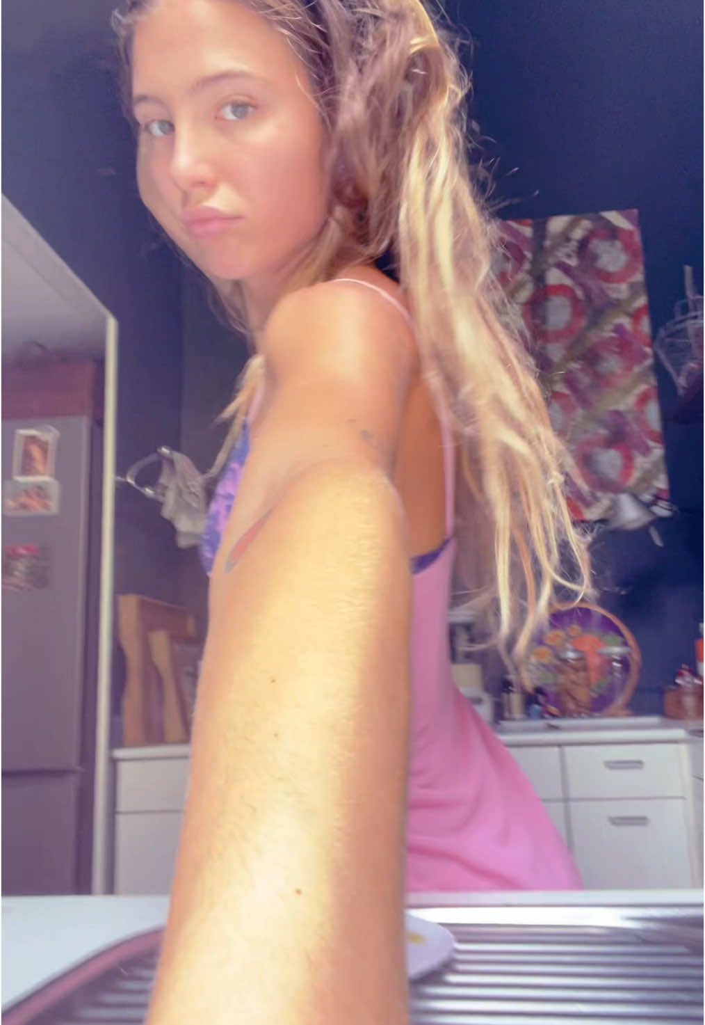 #beingback = #messy #hair #egg #breakfast 