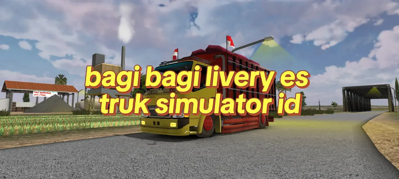 #bagi bagi livery es truk simulator id 😎😎