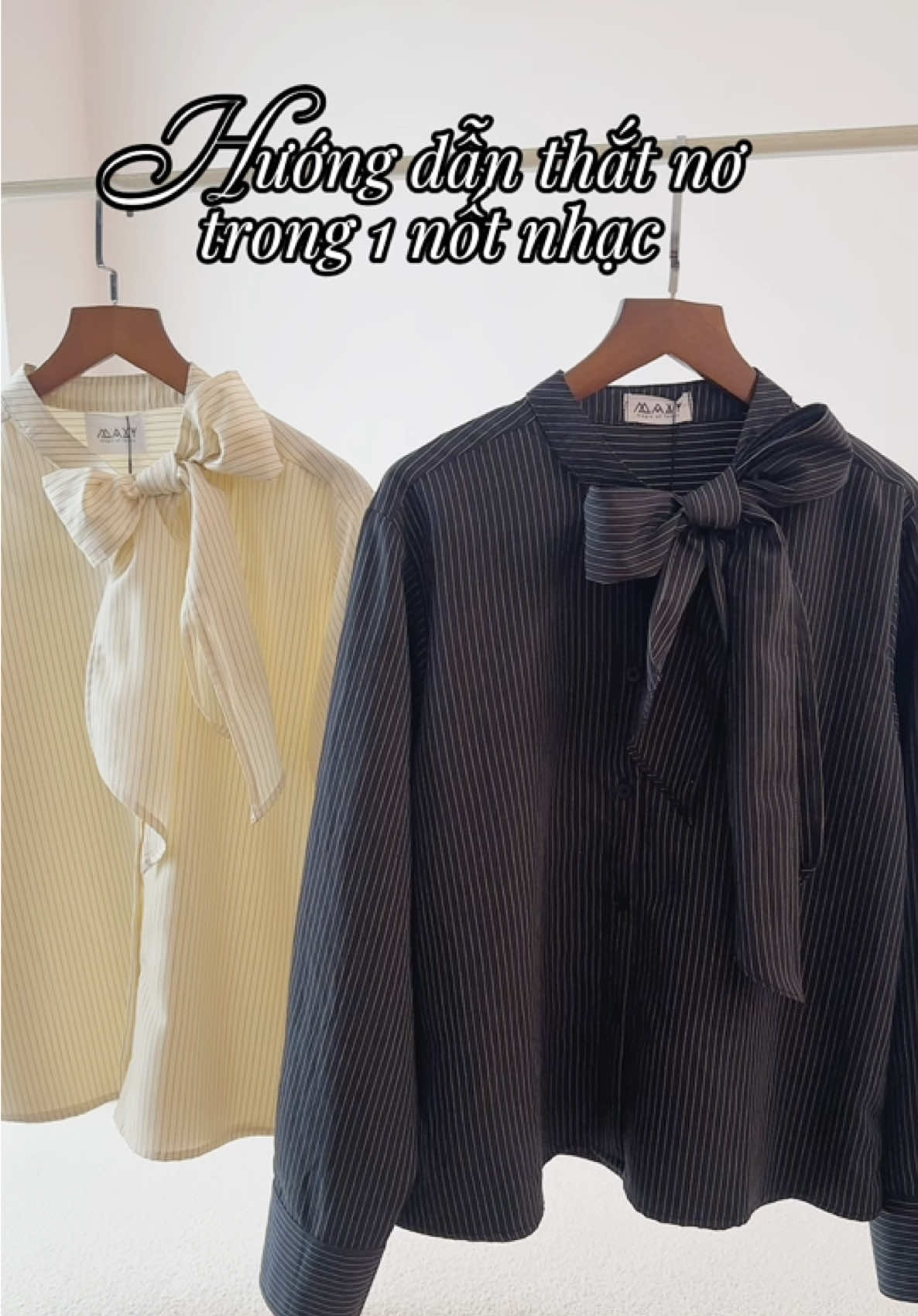 Chị nào chưa biết thắt nơ vào tham khảo nhé ạaaa 😍 #maxy #maxyworkshop #fyp #foryou #viral 