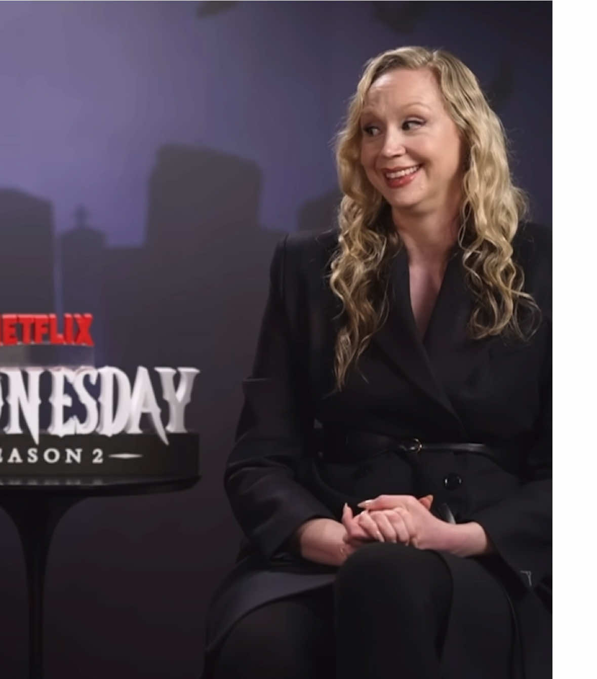 • THE LOOK THEY GAVE EACH OTHER AT THE END 😭 IM DONE • - me and @charlie -  #gwendolinechristie #jennaortega 