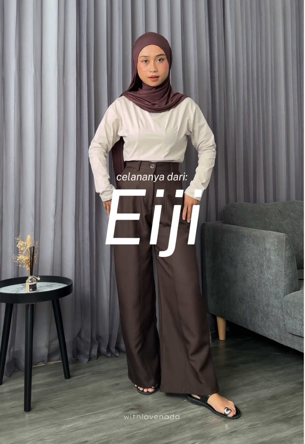 Replying to @nawa Jujurr espressonya cantikkkkk bagus bgt bahannyaa 😭 @Eiji.idstore  #eiji #celana #rekomendasicelana 