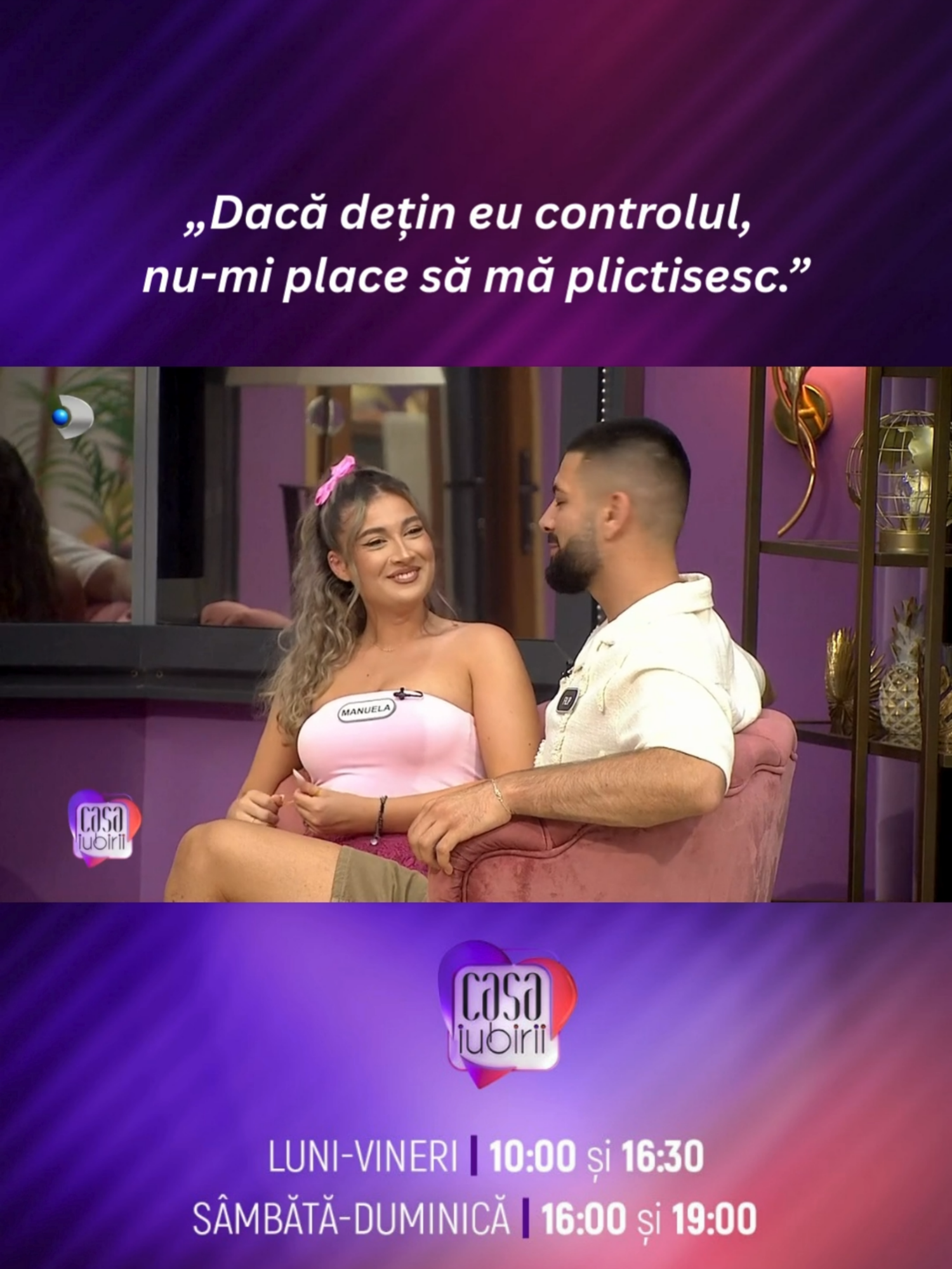 Manuela e în stare de multe, crede Filip! Voi ce spuneți? #casaiubirii #kanaldromania