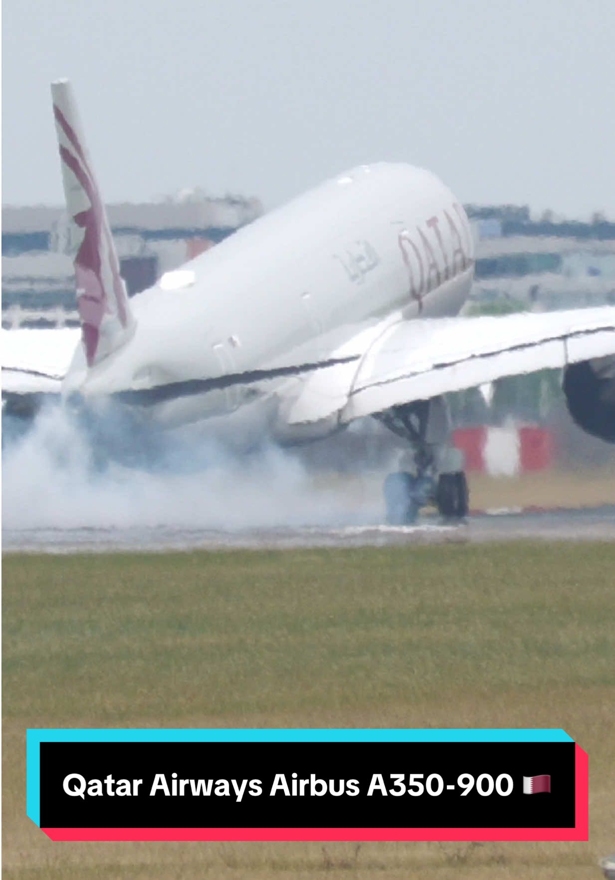 Qatar Airways Airbus A350-900 ✈️🇶🇦 #QatarAirways #Airbus #Aviation #PlaneSpotting #Fyp 