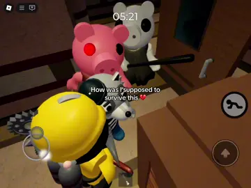 It got a little chaotic at the end..  #xyzbca #robloxgames #piggy #viral 