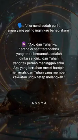 Di titik terendah, yang tersisa hanya aku dan Tuhanku😇 #kesadaran #selfhealing #selfgrowth #selfmastery #selflove 