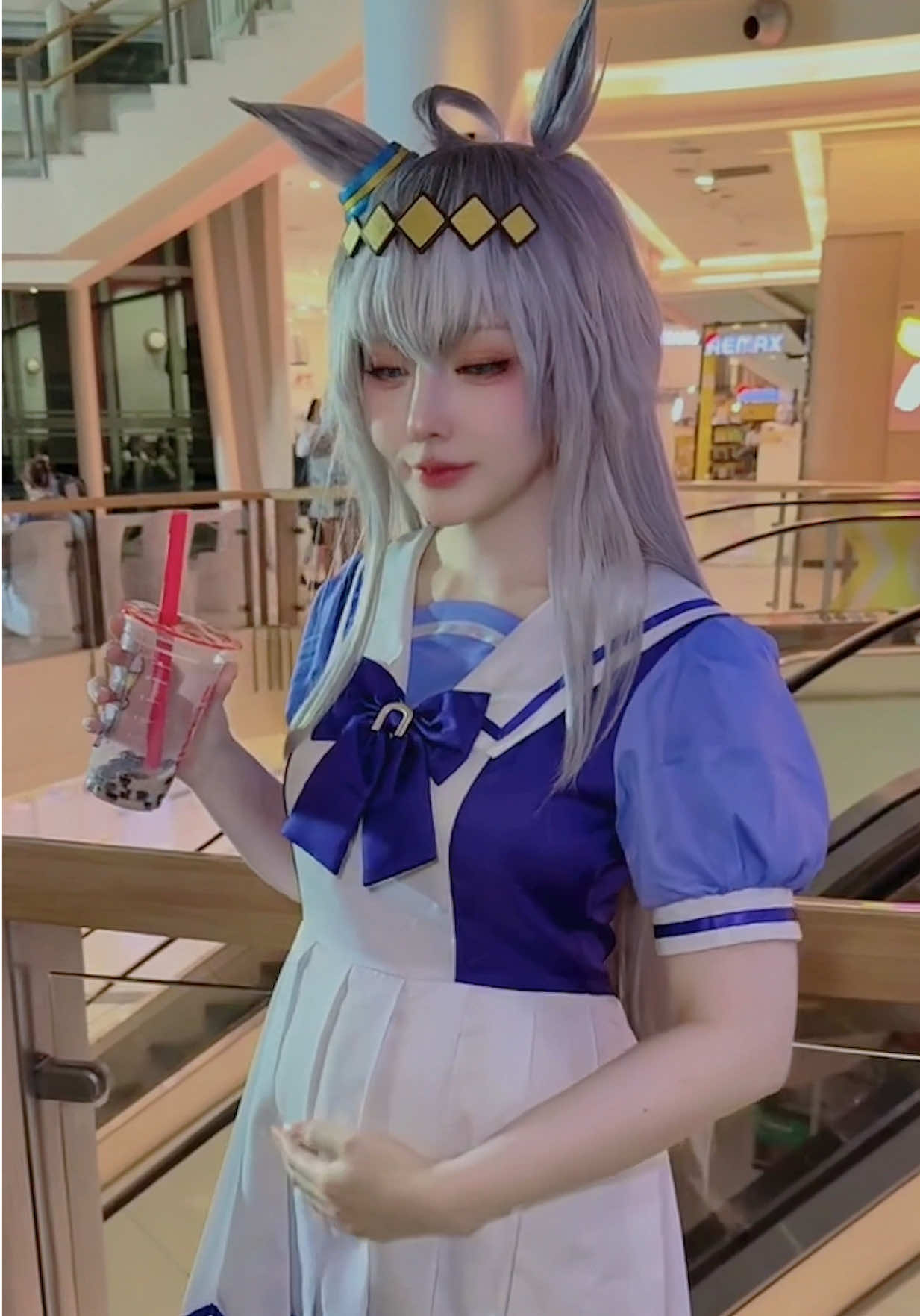 ไม่ได้ท้อง #umamusume #oguricap #cosplay 