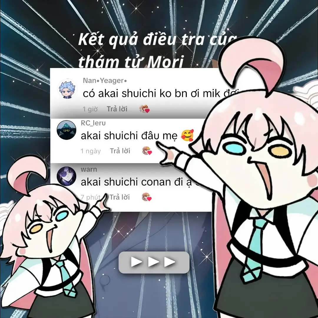 Tên tiếng Nhật:	赤井 秀一 (Akai Shūichi) Tuổi:	32 [1] 27 như Subaru Giới tính:	Nam giới Họ hàng:	Tsutomu Akai (cha, mất tích, được cho là đã chết) Mary Sera (mẹ) Shukichi Haneda (em trai) Masumi Sera (em gái) Elena Miyano (dì, đã mất) Atsushi Miyano (chú rể, đã mất) Akemi Miyano (anh họ, bạn gái cũ, đã mất) Shiho Miyano (anh họ) Nghề nghiệp:	Đặc vụ FBI Trạng thái:	Còn sống (Cải trang thành Subaru Okiya ) Đã chết (cho Tổ chức Áo đen ) Mất tích (được cho là đã chết) Biệt danh:	Shu ( Jodie ) Dai-kun ( Akemi ) Akai-kun ( James ) Silver Bullet ( The Boss & Vermouth ) Shu-nii ( Masumi ) Niisan ( Shukichi ) Bí danh:	Rye Dai Moroboshi Subaru Okiya #anime #avatar #akai #akaishuichi #conan 