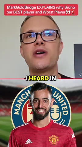 MarkGoldBridge EXPLAINS why Bruno our best player and worst player #markgoldbridge #PremierLeague #unitedkingdom #manchesterunited #brunofernandes 
