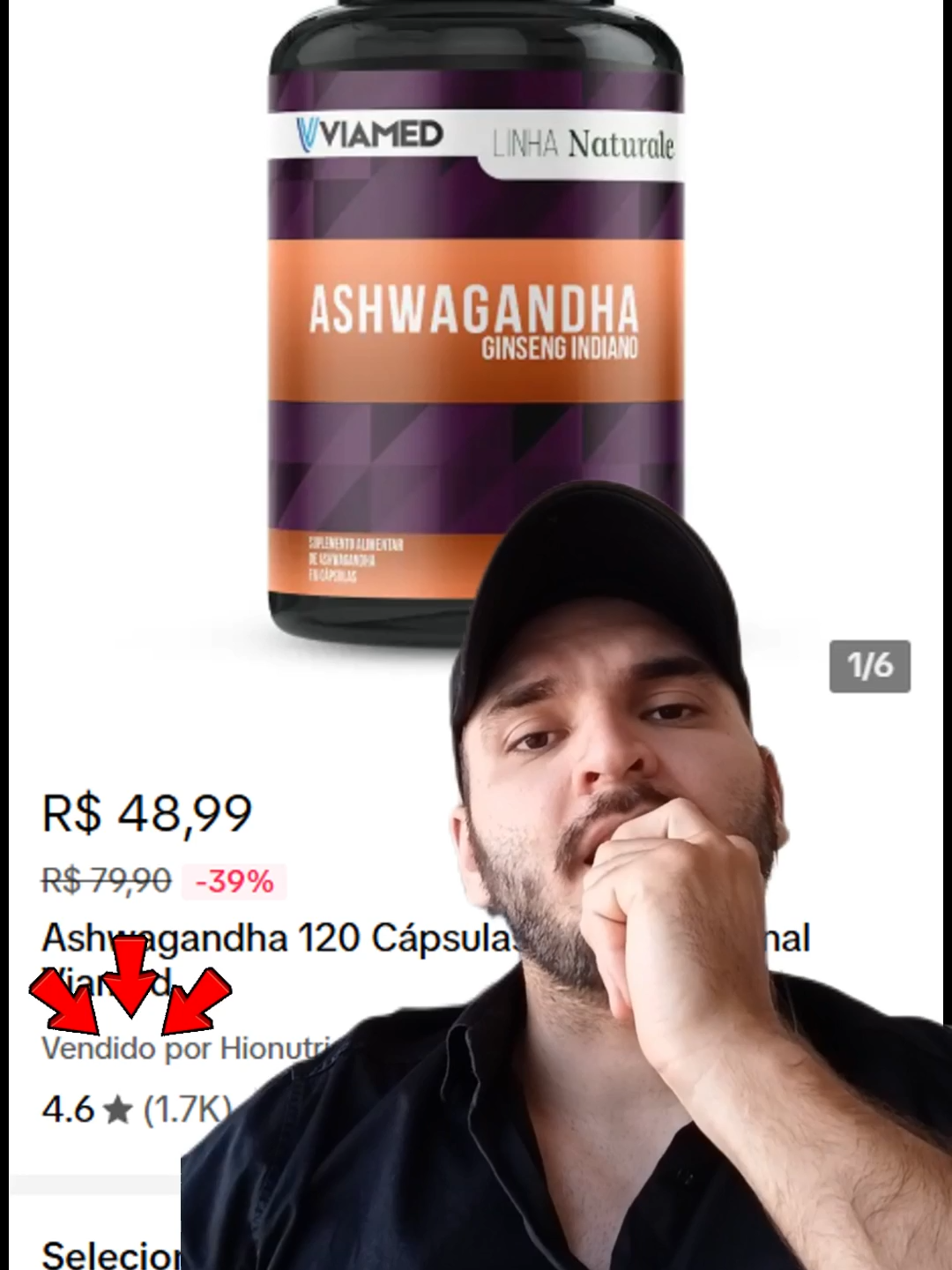 Comece a tomar ashwagandha #academia #saude #musculação #tiktokshop #conselho