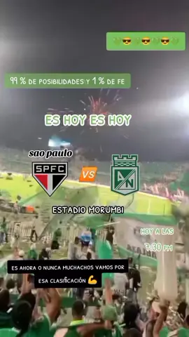 hoy juega el amoorrrrrr 💚💚