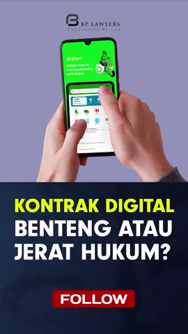 Kontrak Digital: Benteng atau Jerat Hukum? Kasus biaya aplikasi ojek online menunjukkan dilema hukum kontrak digital. Di satu sisi, kontrak yang disetujui para pihak sah berlaku. Di sisi lain, UU Perlindungan Konsumen membatasi klausula baku yang merugikan atau menciptakan ketidakseimbangan. Bimo Prasetio, Partner BP Lawyers, menekankan: “Kontrak digital sah, tapi harus transparan dan proporsional. Kalau tidak, klausula bisa batal demi hukum.” Pelajarannya jelas: Dalam bisnis digital, kontrak bukan hanya benteng hukum, tapi juga alat menjaga kepercayaan. Pastikan setiap klausula tidak hanya melindungi bisnis, tapi juga adil bagi konsumen dan mitra. ______________________ Silakan hubungi kami melalui: E-mail: ask@bplawyers.co.id Telp: +62 821 1234 1235 #KontrakDigital #LegalCompliance #GoodGovernance #ConsumerProtection #BPlawyers