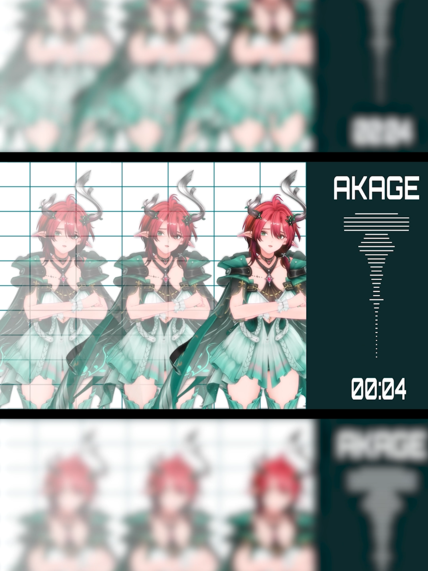 【Wuthering Waves:MMD】| 『Akage』 | Ciaccona | #wutheringwaves #cartethyia #チェリーポップ #mmd #ciaccona