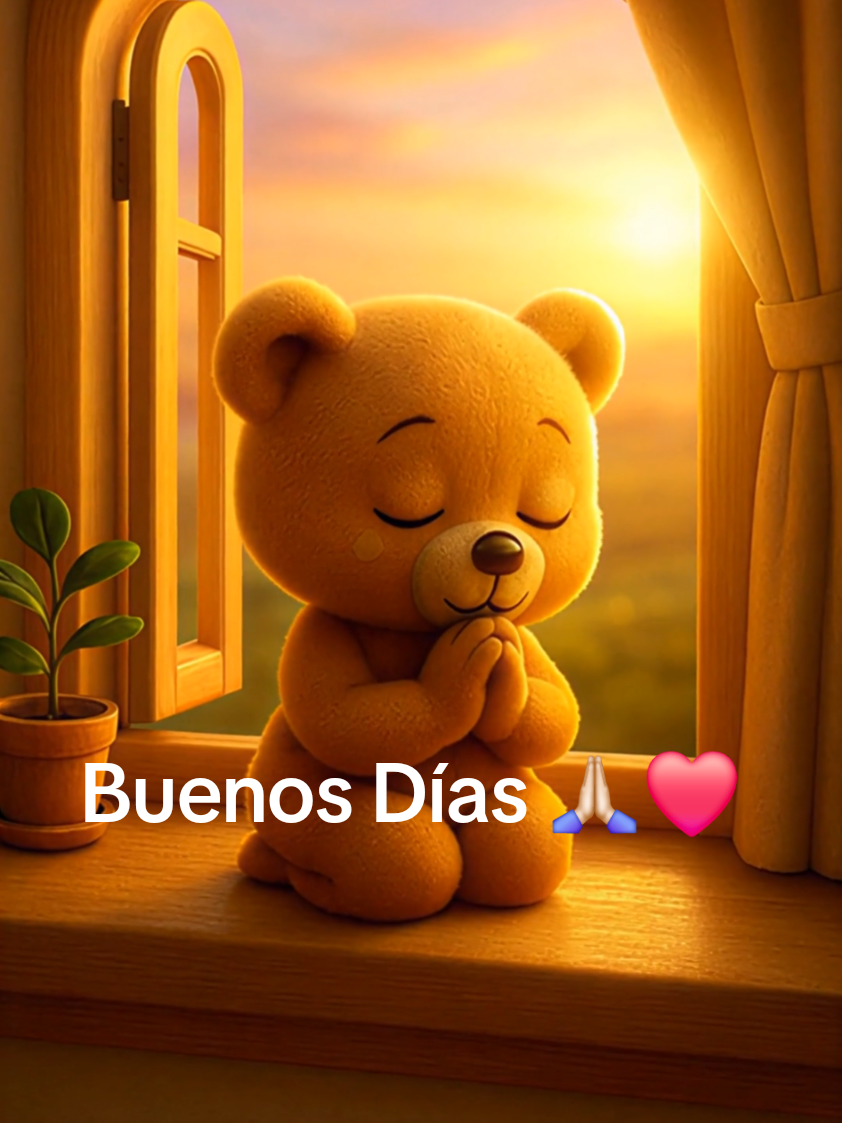 Buenos días 🙏🏻❤️ #fyp #paratii #Diostebendiga #instantestiernos #Osito 