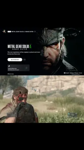 #mgs #metalgearsolid #mgs3remake 