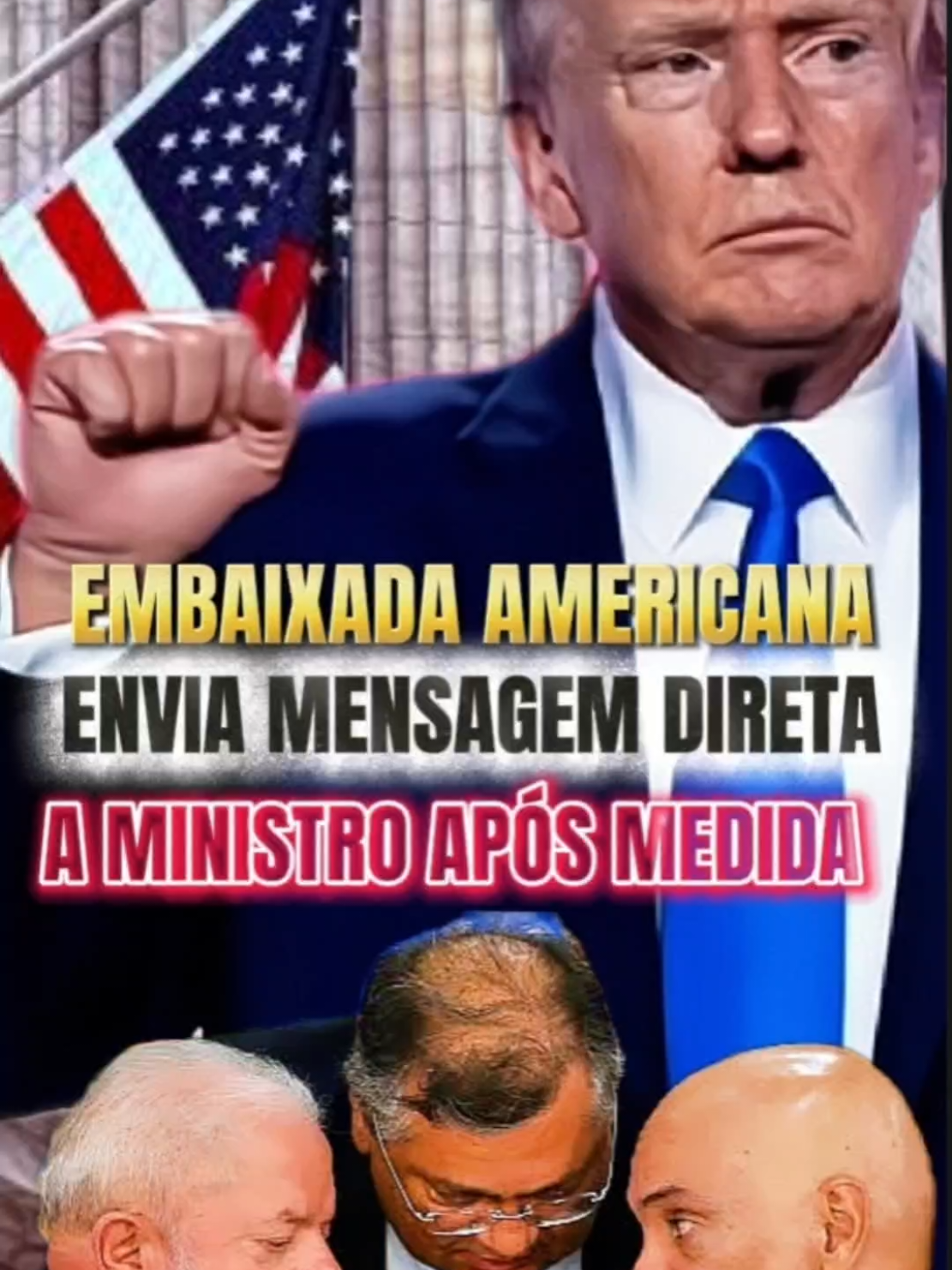 O que acontece agora que a embaixada dos Estados Unidos respondeu ao ministro após medida que ele assinou. #noticias #politica #donaldtrump #brasil #estadosunidos 