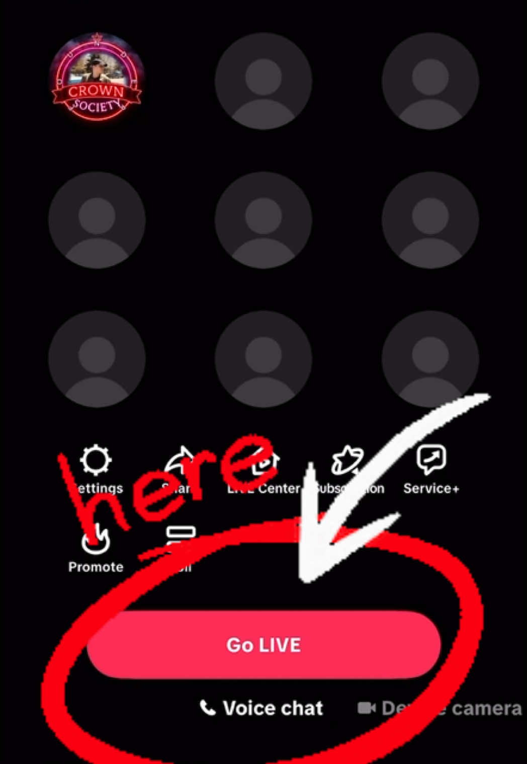 How to do a Voice Chat livestream on TikTok #howtotutorial #howtogoliveontiktok #voicechattutorial #tutorial #fyp 