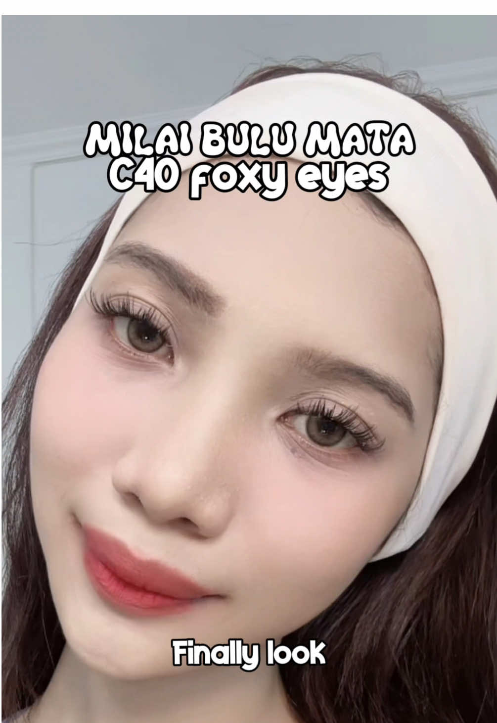 Terbaru dari MILAI c40 foxy eyes ✨😍 #milairiasanmata #lashesbymilai #fyp #fakelashesbymilai #milaibulumata 