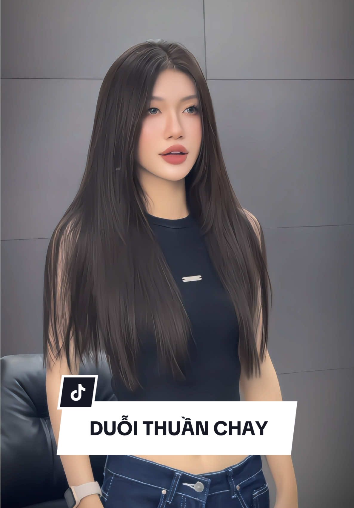 Duỗi thuần chay, không hoá chất, chiếc tóc mà chỉ cần chải đầu nhẹ là đủ đẹp để xuống phố rồi #ilovetiktok #viral #73ToHieu #caugiay #tocdeptutam #layeredhaircut #duoithuanchay 