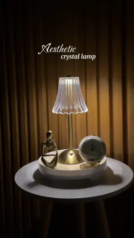 Aesthetic Crystal Lampshade:  @katrin ᥫ᭡  #aesthetic #crystal #lamp #lampshade 