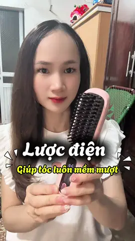 Có em này k cần ra tiệm làm tóc nữa chỉ cần 5p có ngay mái tóc mượt mà tạo kiểu ngay tại nhà nè mấy bà ơi#luocdienchaitoc #luocdien #luocdienionam #luocdiendanang #xuhuong2025 