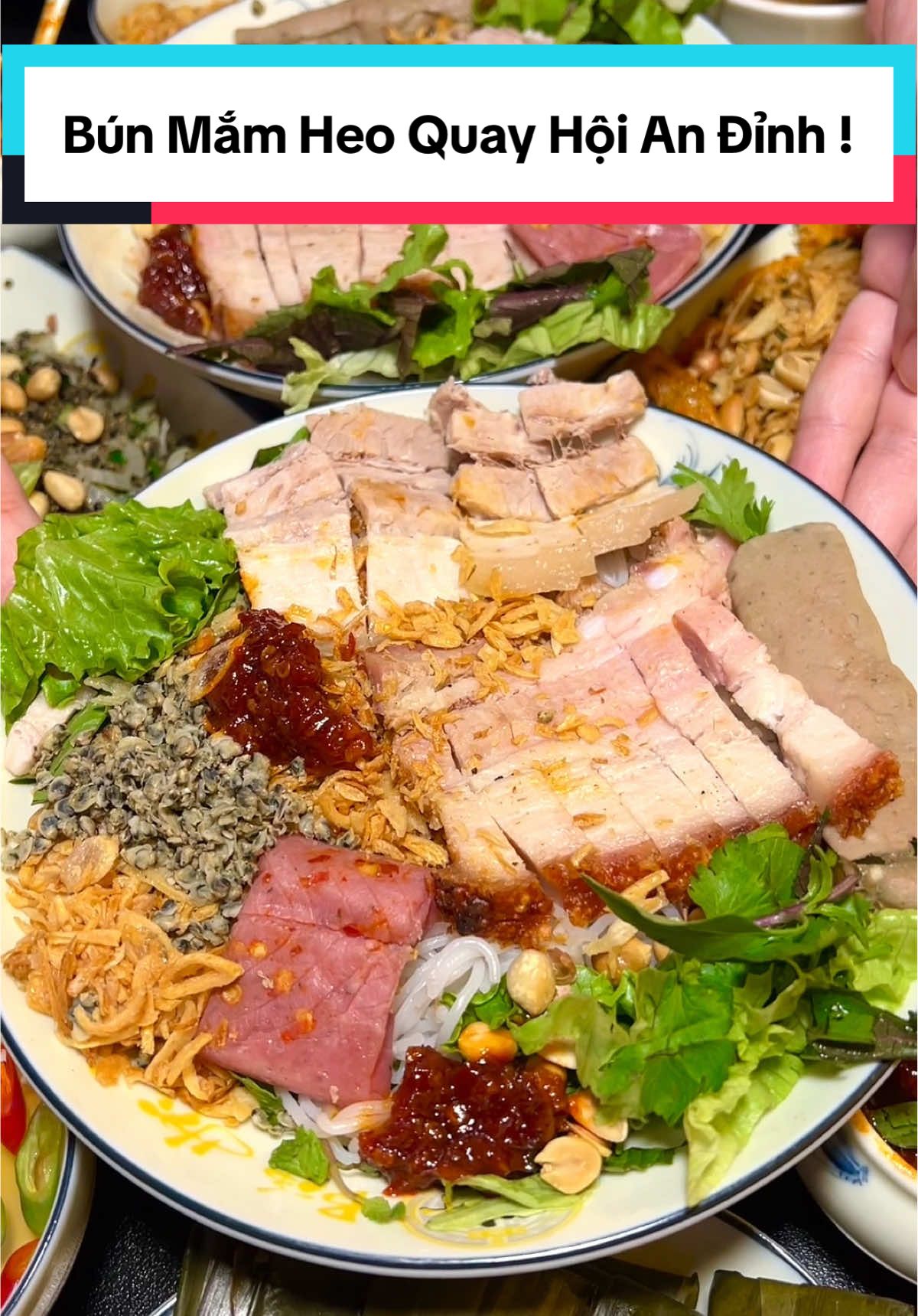 Quán Bún Mắm Heo Quay Của Chị Chủ Gốc Phố Cổ Hội An Ngon Đỉnh Mà Toàn Khách Sành Khen Tấm Tắc #food_wanderlust #ancungtiktok #food #trending #viral 