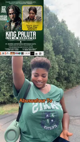 🎶 King Paluta live in Worcester! Don’t miss out grab your tickets now and let’s turn up together! #fypシ゚viral #abusuafourtv #afyapee #fypシ #viral 