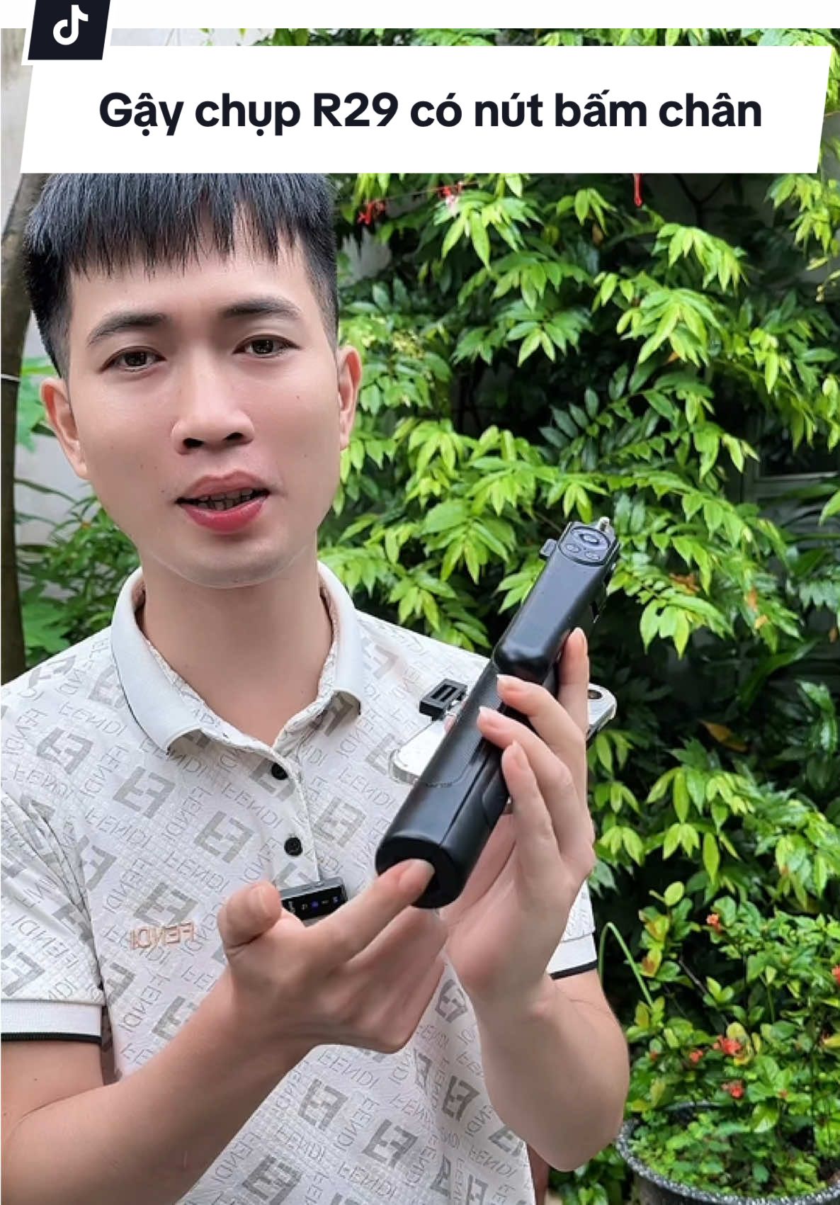 Gậy chụp ảnh chân quay R29 có nút bấm bung chân,#chuanmylinh #r29 #gaychupanh3in1 #tripod 