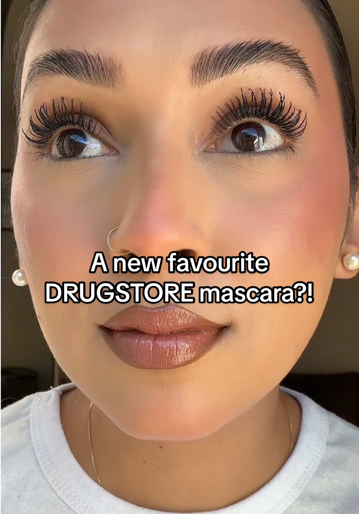 Have you guys tried the new colossal bubble mascara by @Maybelline NY yet? Not gonna lie, I’m kinda sold on this!  #mascara #longlashes #drugstoremakeup #affordablemakeup #viralmakeup 