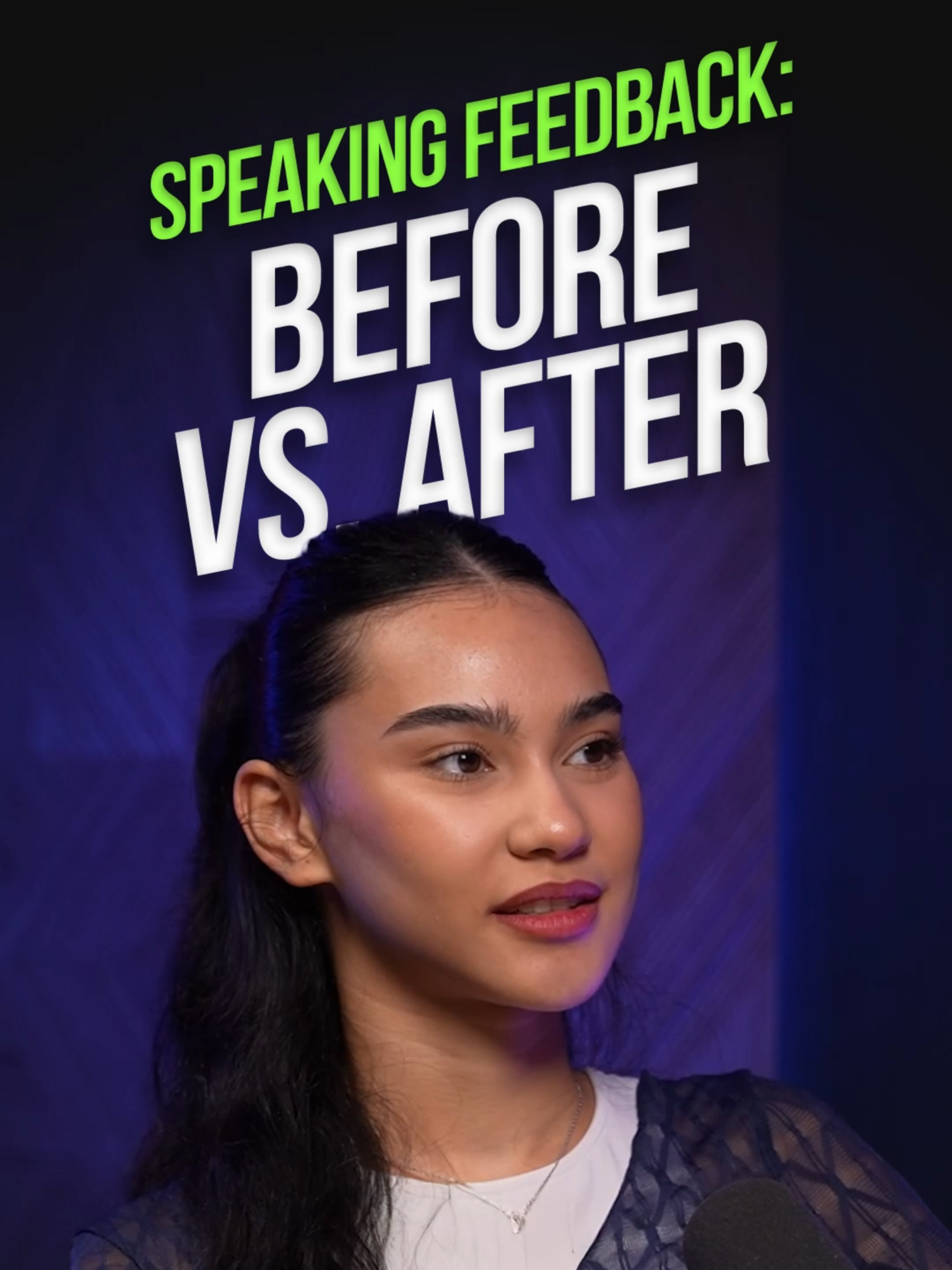 See how targeted feedback transforms this student's IELTS Speaking performance. Her initial answer shows common problems, but her corrected version demonstrates significant improvement after applying the advice given.