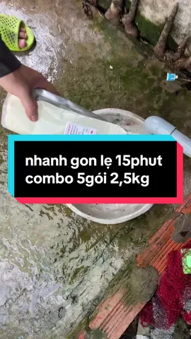 bột tẩy rong nên sẽ có mùi hôi của bột tẩy rong ạ#bottayrongreu #thịnhhành 