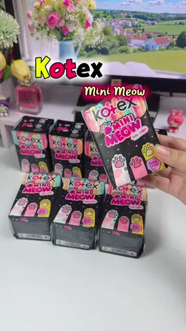 lốc 8 gói băngg vệ sinh kotex minimeow siuu mềm mịn, mỏng nhẹ này phải thử liền #Antamvuisam #nguoitieudung #minhbach_trachnhiem #tuhaohangviet #tieuha27 