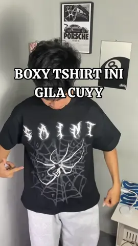 Boxy tshirt yang kece badai kayak gini masa kalian anggurin cuy!! #boxyfit #kaosboxy #kaosviral #outfitideas #outfitinspo 