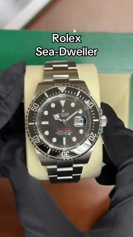 One of Rolex’s most purpose-built diving watches. The Sea-Dweller! #watches #watchtok #wristwatch #wristcheck #raleigh 