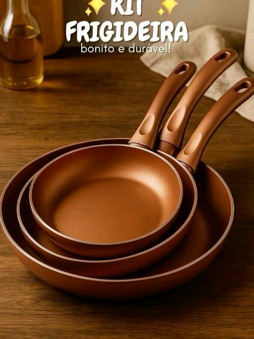 Dê uma olhada em Kit Frigideiras Cerâmica Antiaderente Grande Não Gruda Não Vai Óleo Panela Dieta Fitness Utensílio.... #Comente  (EU QUERO) e eu te enviou o link do produto #achadinhosdashopee🛍🛒🔥 