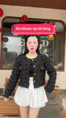 Áo khoác dạ ngắn xinh xắn#review #thơitrangnuhottrend #viral #áo  @Mai Review Đồ Xinh 