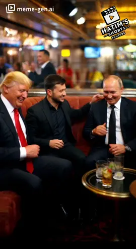 @memegen.ai  Did Peace Just Drop in the Club? 🍾😂 Putin, Trump & Zelensky dancing like best friends… Macron, Ursula & Starmer jealous in the corner 👀 Melania & Ivanka selfie for peace ✌️📸 ⚡️AI parody – made with MemeGen🎉🔥 #Putin #Trump #Zelensky #Afterparty #InDaClub 