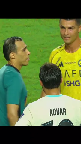 Cristiano Ronaldo's reaction after a goal was awarded 🔥 #cristianoronaldo #كرستيانو_رونالدو #النصر_الاتحاد 