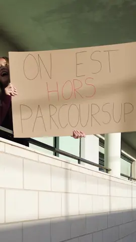Il n'est pas trop tard ! ON EST AUSSI HORS PARCOURSUP 🕺