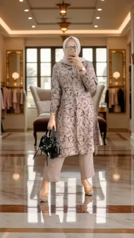 ONE SET LAVETA LONG TUNIK RAYON #oneset #onesettunik #tunikkekinian #tunikmurah 