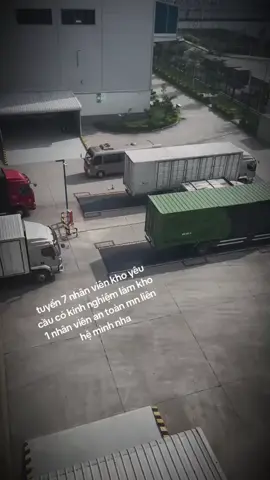 tuyển 7 nhân viên kho 1 nhân viên an toàn nhà xưởng