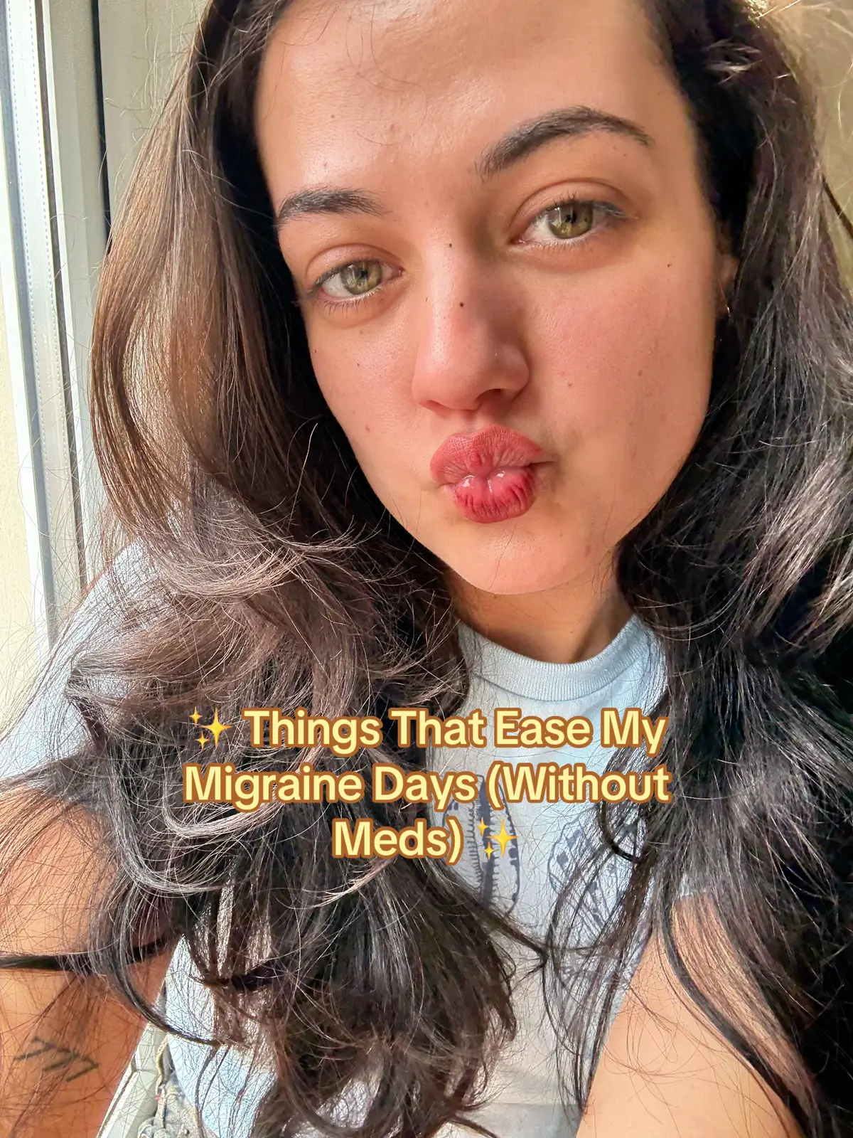 These aren’t magic fixes - but they do help take the edge off on my worst days 💙 What’s something that helps your migraine flare-ups? #chronicillness #migraine #migraineawareness #ChronicMigraine 