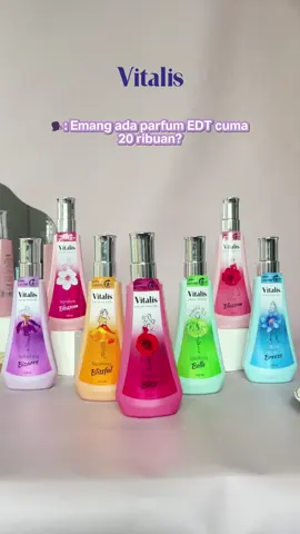 Siapa bilang wangi harus mahal? Nih yaa, 20 ribuan aja udah wangi seharian🫣 Kalau ngga percaya Join Live Streamingnya sekarang juga! #VitalisEDT #BeBrightRiseHigher #parfumvitalis #vitalis #rekomendasiparfum