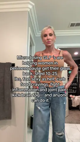 You cannot escape perimenopause, but you can definitely do it better without the weight gain! #glp3#reta# reta tru ride #glp1community 