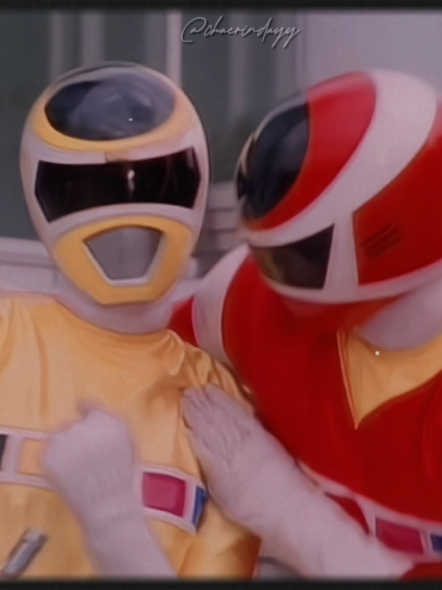 [hardship] mấy bộ hồi xưa có nhiều moment couple dễ thương xỉu lắm luôn á ❤️💛 #kentaxchisato#megaranger#xuhuong#tuongtac#foryou 