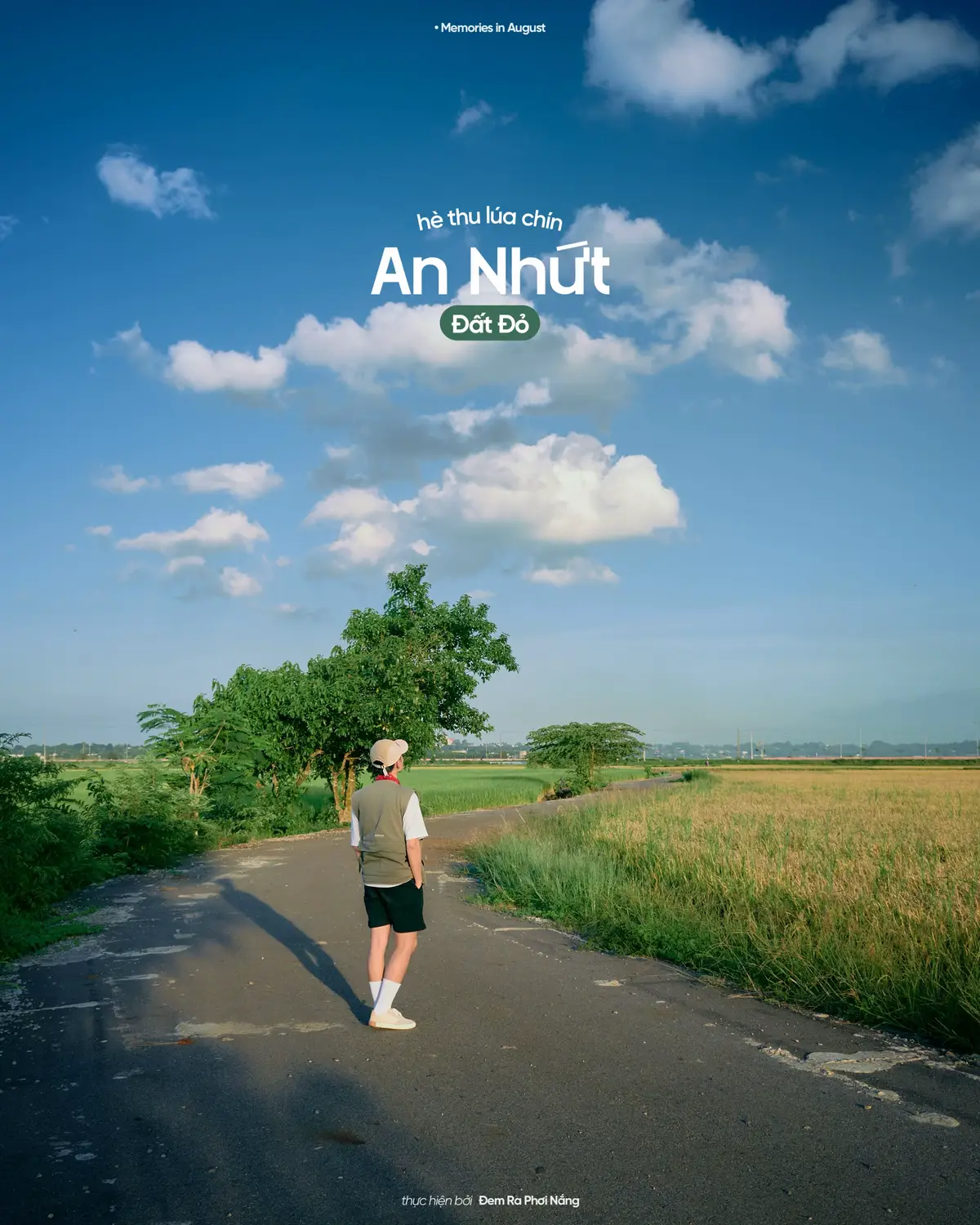 Ngoài vụ Đông Xuân, thời điểm mà cánh đồng An Nhứt đẹp hoàn hảo nhất, thì vào vụ Hè Thu đẹp cũng không kém. Đặc điểm của vụ này là thời gian ngắn hơn vụ chính, thời tiết nắng nóng mưa nhiều, năng suất lúa không được cao và tỷ lệ chín cũng không đồng đều. Vì vậy để canh được một ngày trời đẹp cũng khó hơn vụ chính. Có lẽ vì đặc điểm này mà những khung cảnh bình thường ấy lại trở nên đẹp và thú vị hơn. Lần này quay lại cánh đồng An Nhứt, mình không đi qua nơi mà hầu hết ai cũng đi vì quá nổi tiếng mà mình đi phía đối diện bởi tính chất trải dài về phía giáp Châu Đức của cánh đồng này. Cảnh quan vẫn tuyệt vời những phía bên kia, mênh mông bát ngát quan sát trọn vẹn dãy Minh Đạm và có thể gom toàn bộ vào trong một khung hình. Ngoài ra, có thể quan sát gần hơn toàn bộ dãy núi Dinh phía Bà Rịa. Những con đương nhựa vẫn chạy xuyên đồng êm ả và dễ đi. Tuy cùng là một cánh đồng nhưng lúa lại chín có vẻ nhưng không đều lắm, xen kẽ thửa xanh thửa vàng. Cảm giác bình yên vẫn thế đến từ sự mênh mông và bất tận của cánh đồng. — @demraphoinang 🌤 #deẻmaphoinang #vungtau #longhai #phuochai #canhdongannhut 