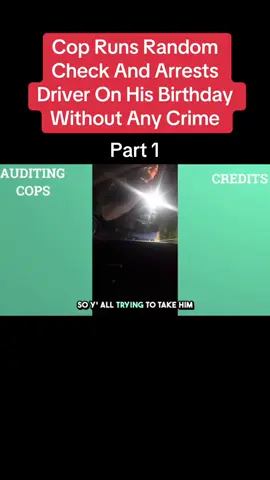 Cop Runs Random Check And Arrests Driver On His Birthday Without Any Crime #tiktok #trending #fyp #foryou #fypシ         